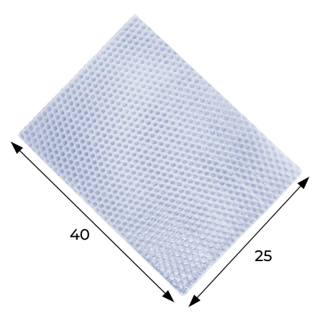 Пакет воздушно-пузырьковый 25х40см, Антистатик, 3 слоя, плотность 75 — фото