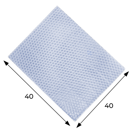 Пакет воздушно-пузырьковый 40х40 см, Антистатик, 3 слоя, плотность 75 — фото